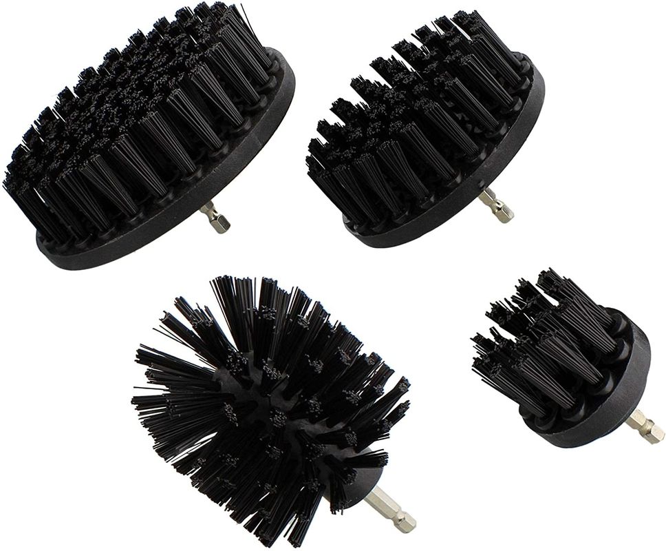 4pcs Drill Brush Attachment Set Power Scrubber Brush Cleaning Kit