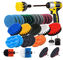 Drill Brush Scrub Pads 37 Piece Power Scrubber Cleaning Kit for Cleaning Pool Tile Auto